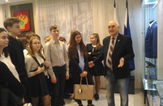 В прокуратуре области прошла встреча с учениками гимназии «Гармония»