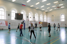 В рамках Спартакиады прошли соревнования по волейболу